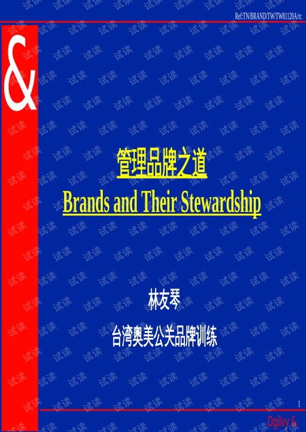 品牌管理之道 構(gòu)建持久競(jìng)爭(zhēng)優(yōu)勢(shì)的核心理念與實(shí)踐